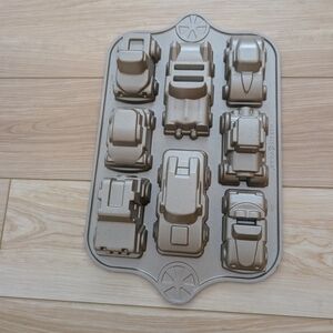 Nordic Ware Cookie Sheet Cake Mold Baking Pan Car Themed